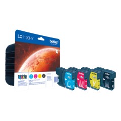 Brother LC1100HYVALBPDR High-Yield Ink Cartridge - Quality Prints, Exceptional Value!